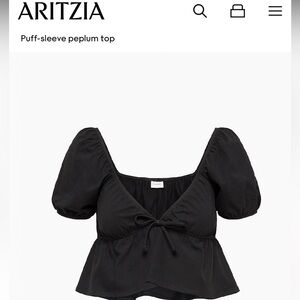 Sunday Best Black kaia Top